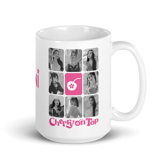 Pink Cherry On Top Mug